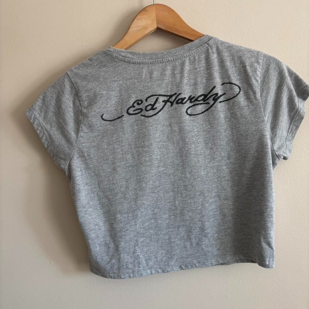 Vintage Womens Grey Ed Hardy - Picture 5 of 8